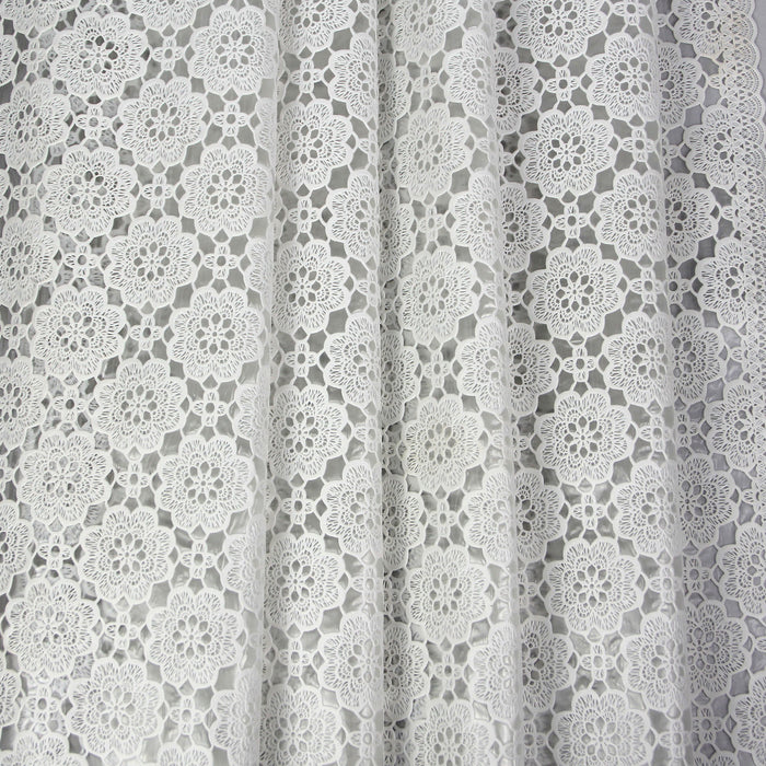 TOALHA DE MESA PREMIUM RENDADA ESTHER 1,37 DE LARGURA