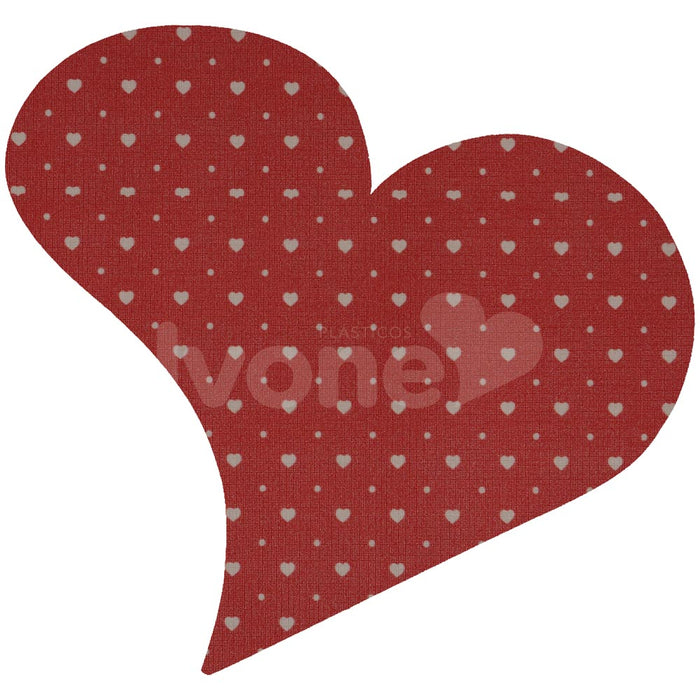 SINTETICO COLECAO LOVELY FERNANDA GAMA CORACAO VERMELHO