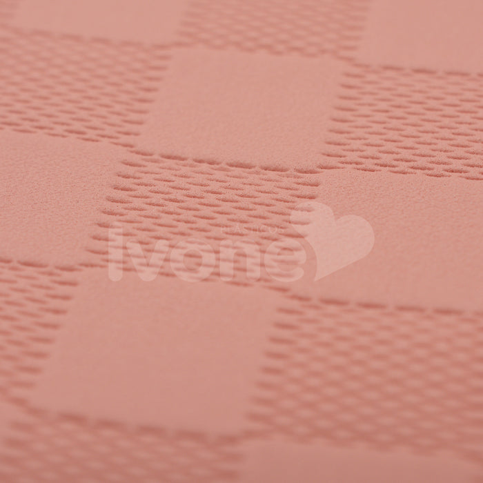 XADREZ DELUXE 0.8MM ROSE FUNDO MALHA
