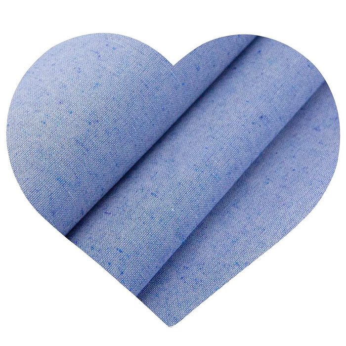 TECIDO LINHO LOLITTA LISO DUBLADO COR AZUL BEBE