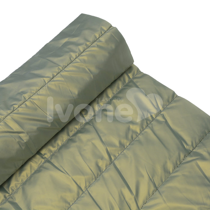 NYLON CANADENSE MATELADO HOLOGRAFICO PISTACHE