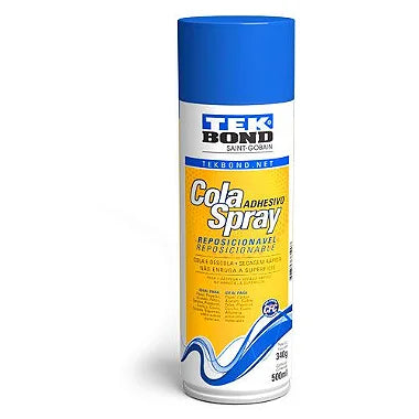 TEKBOND COLA SPRAY REPOSICIONAVEL 340G/500ML