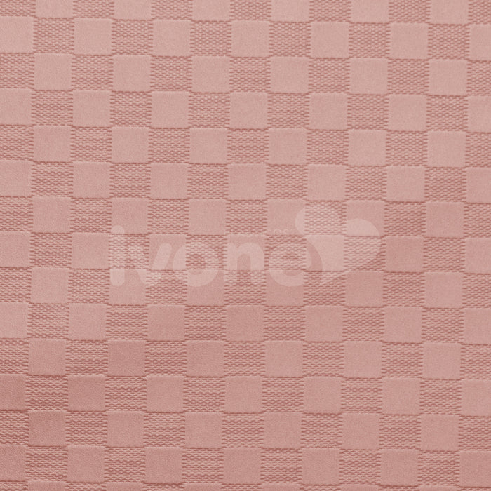 XADREZ DELUXE METALIZADO 0.8MM ROSA GLOSS FUNDO MALHA