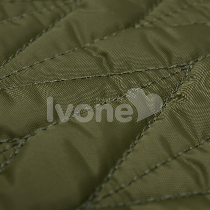 NYLON MATELASSE CHEVRON DE FERNANDA GAMA VERDE OLIVA