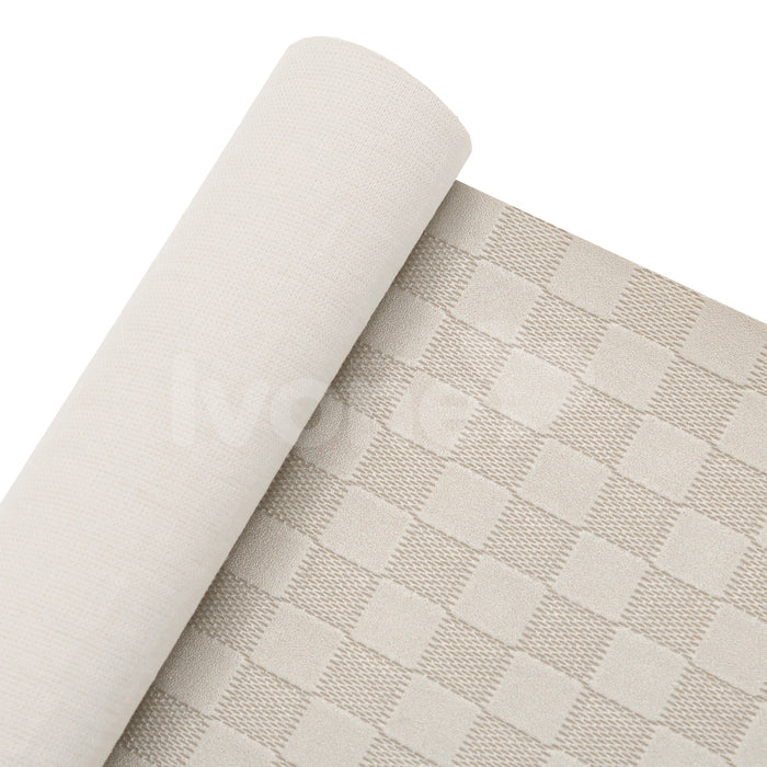 XADREZ DELUXE METALIZADO 0.8MM PEROLA FUNDO MALHA