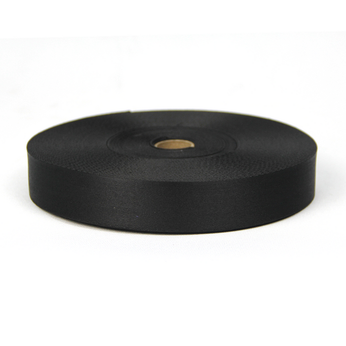 FITA ACETINADA 30MM COR PRETO 1 METRO