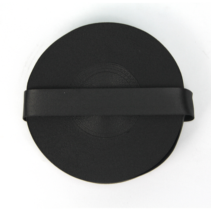 FITA ACETINADA 30MM COR PRETO 1 METRO