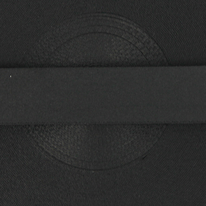 FITA ACETINADA 30MM COR PRETO 1 METRO