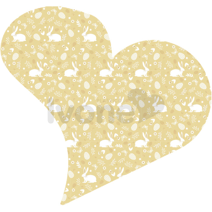 SINTETICO COLECAO ENCANTO DE PASCOA COELHOS AMARELO