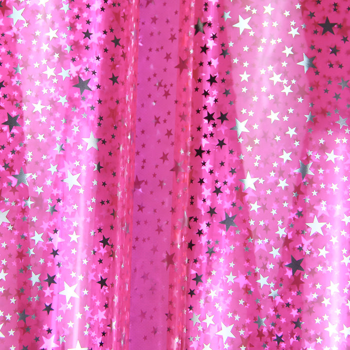 CRISTAL 0,40 STAR COR PINK NEON