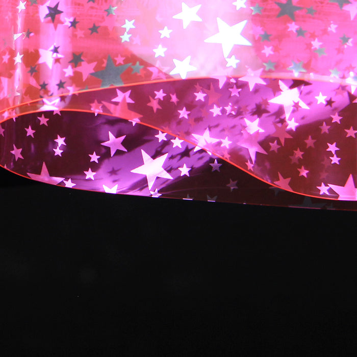 CRISTAL 0,40 STAR COR PINK NEON