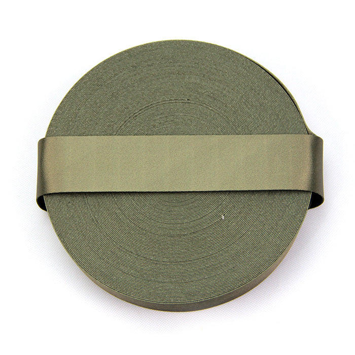 FITA ACETINADA 40MM COR VERDE MUSGO 1 METRO