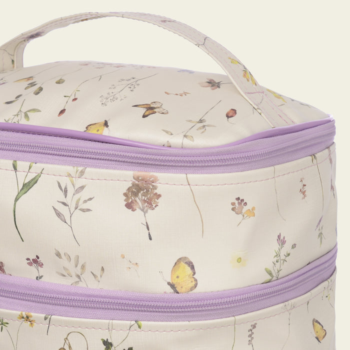 NECESSAIRE DUPLA EM SEVILLE FLORES DELICADAS