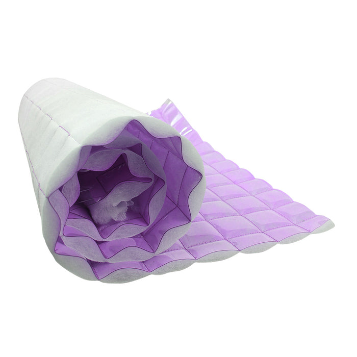 SINTETICO BOLHA QUADRADO LILAS