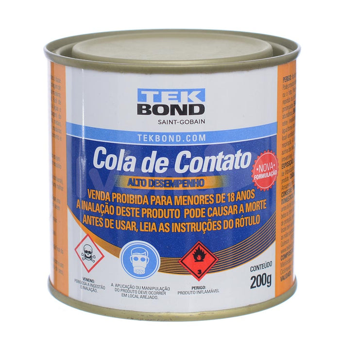 TEKBOND COLA DE CONTATO ALTO DESEMPENHO 200G