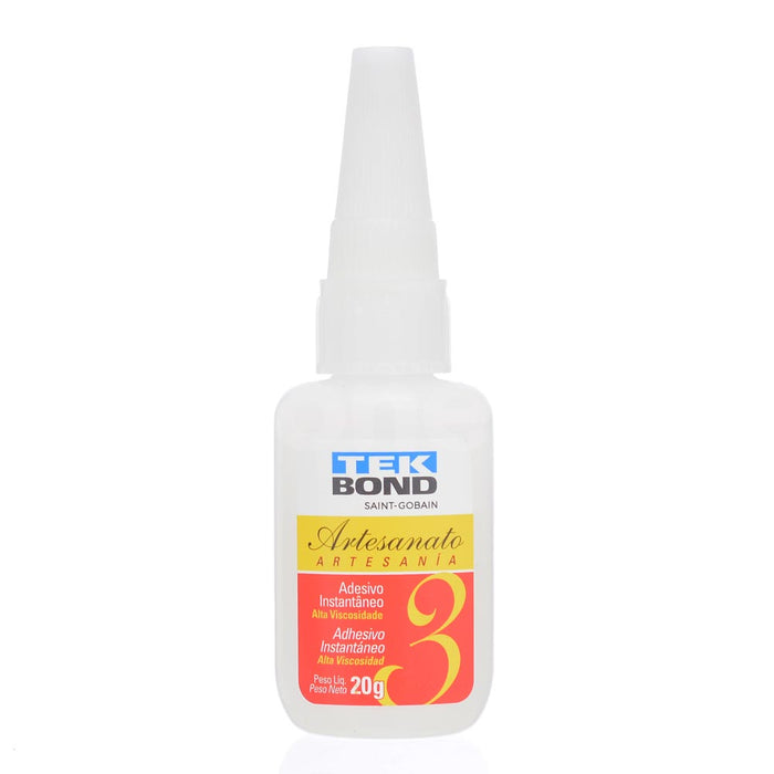 TEKBOND ADESIVO INSTANTANEO ARTESANATO 20G