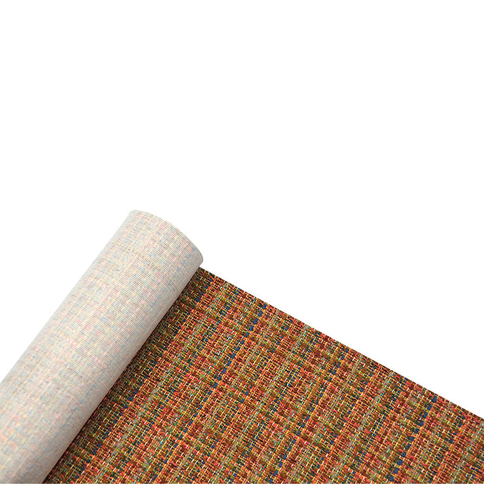 TECIDO JACQUARD CHANEL PREMIUM LARANJA
