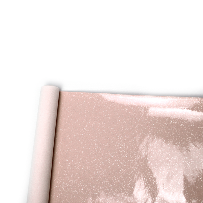 VERNIZ COM GLITTER 1.0 MM COR NUDE COM FUNDO MANTA