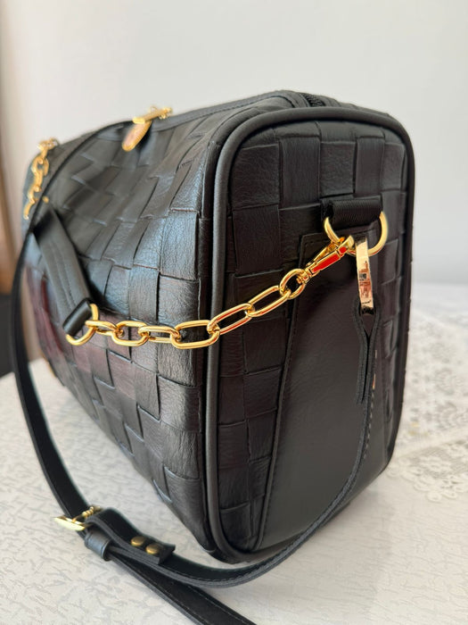 BOTTEGA LUXO 1.5 FUNDO MANTA COR PRETO