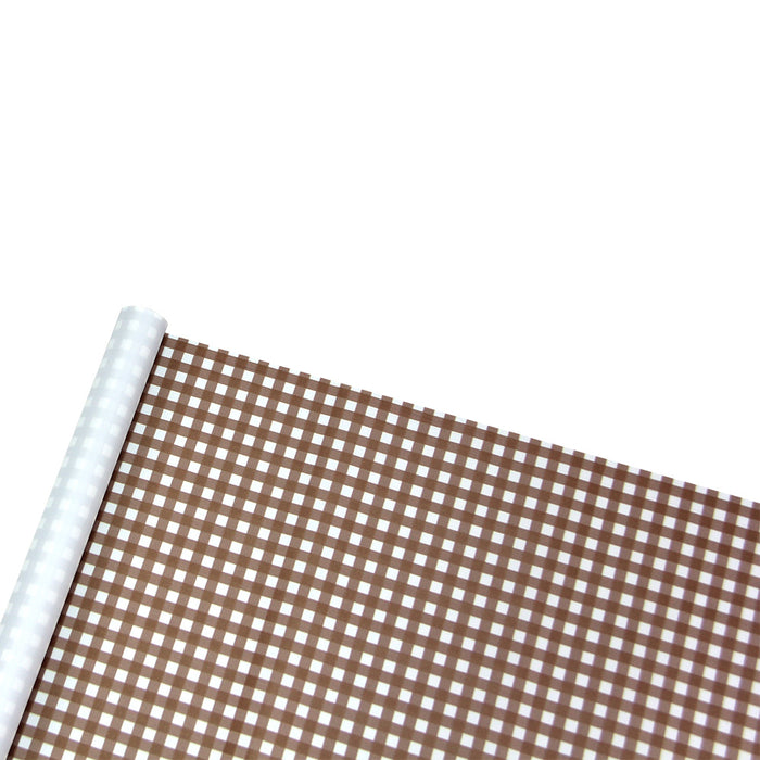 NYLON 190T XADREZ FERNANDA GAMA COR MARROM