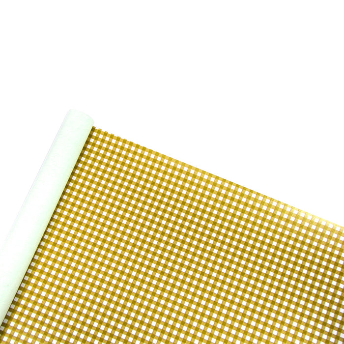 SINTETICO XADREZ SEVILLE BRANCO FERNANDA GAMA 0.8MM FUNDO MALHA COR AMARELO