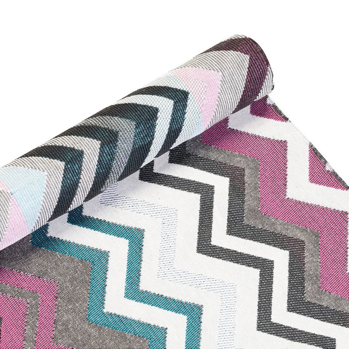 TECIDO MISSON COR ROSA/CINZA   (RAINBON 200 COR 12)