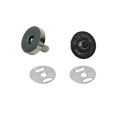 BOTAO IMA 18 MM COR NIQUEL (PREMIUM) PACOTE COM 10 PEÇAS