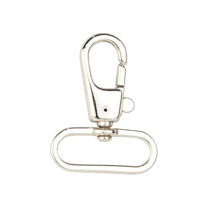 MOSQUETAO ZAMAK LUXO 30MM NIQUELADO UNIDADE