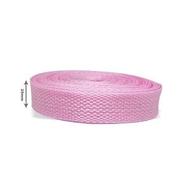 FITA CBR P/ALCA 25MM COR ROSA BEBE 10 METROS