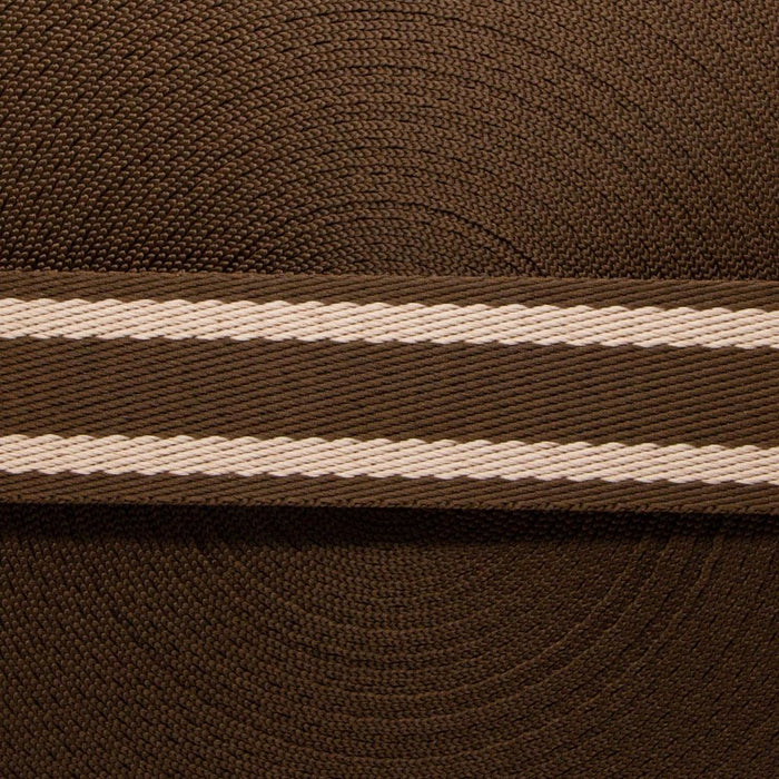 FITA LISTRAS 30MM COR CAFE/NUDE 1 METRO