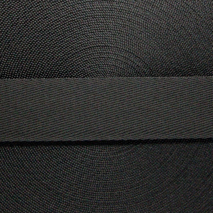 FITA LISA 30MM COR PRETO 1 METRO