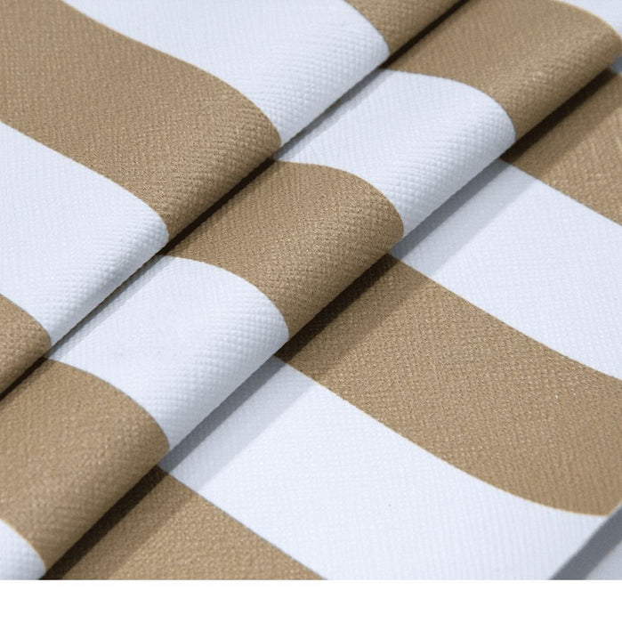 RUSTIC LISTRAS LARGAS COM FUNDO MALHA COR BEGE/BRANCO