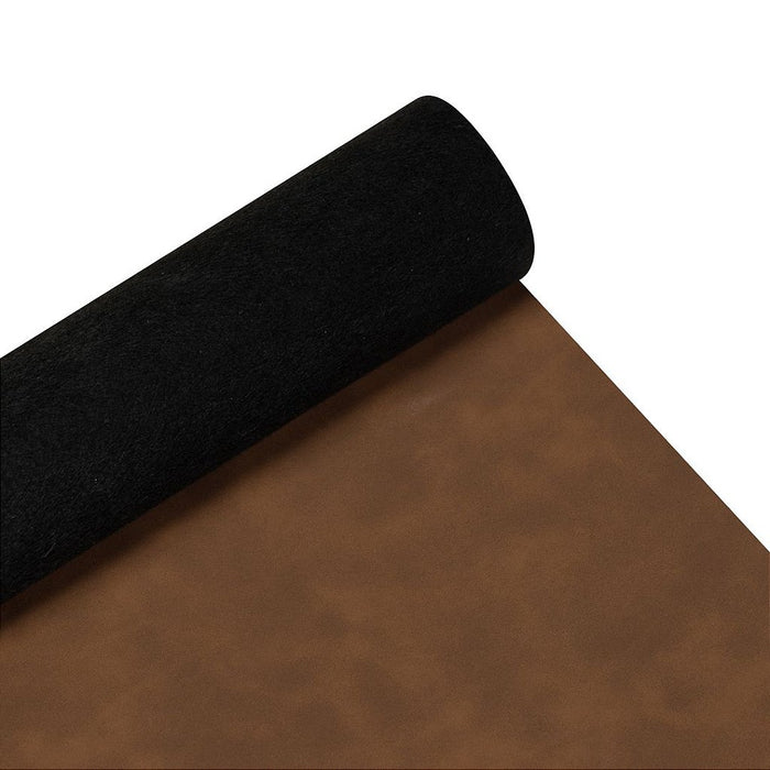 NOBUCK ESTAMPADO 1.4 COR MARROM COM FUNDO SPUN PRETO