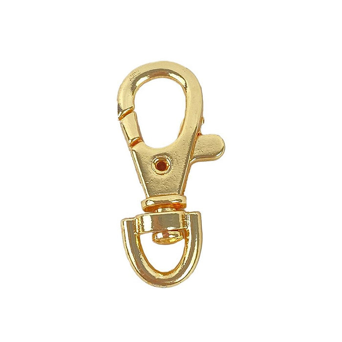MOSQUETÃO 8MM ZAMAK 1044 DOURADO 10 PEÇAS