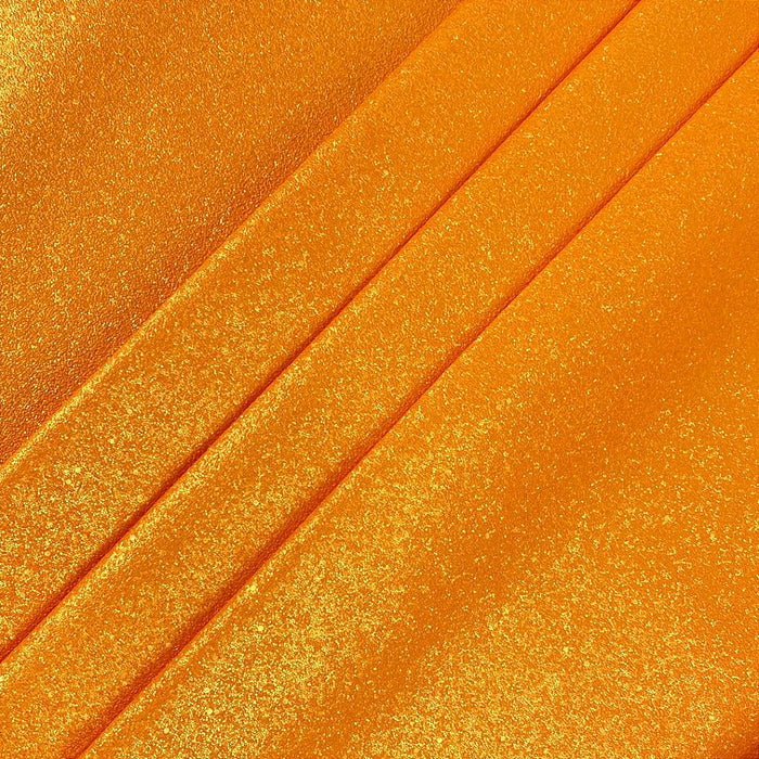 SHINE GLITTER 0,8MM FUNDO SPUN COR LARANJA