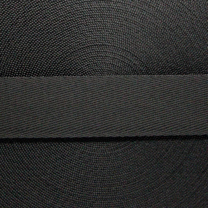 FITA LISA 40MM COR PRETO 1 METRO