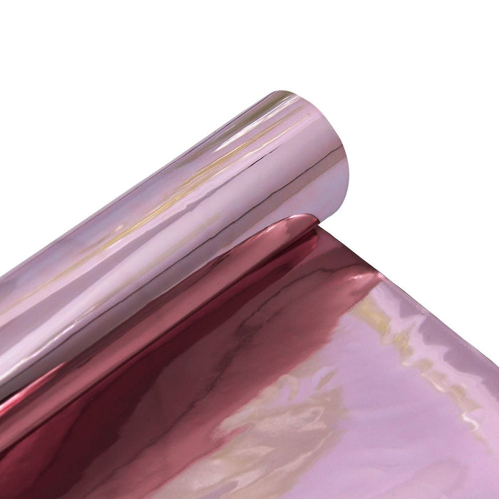 CRISTAL METALIZADO TRANSFER 0,30 MM COR ROSA BEBE