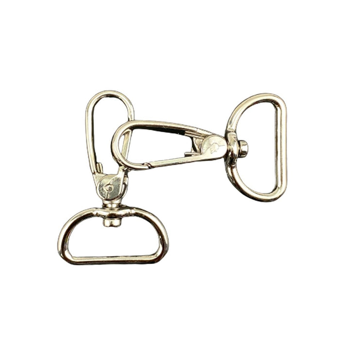 MOSQUETAO ZAMAK LUXO 5255/30MM NIQUELADO UNIDADE - Plasticos Ivone