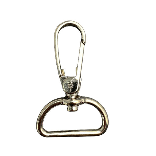 MOSQUETAO ZAMAK LUXO 5255/30MM NIQUELADO UNIDADE - Plasticos Ivone