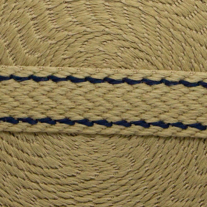 FITA 30MM COR JUTA/MARINHO 1 METRO