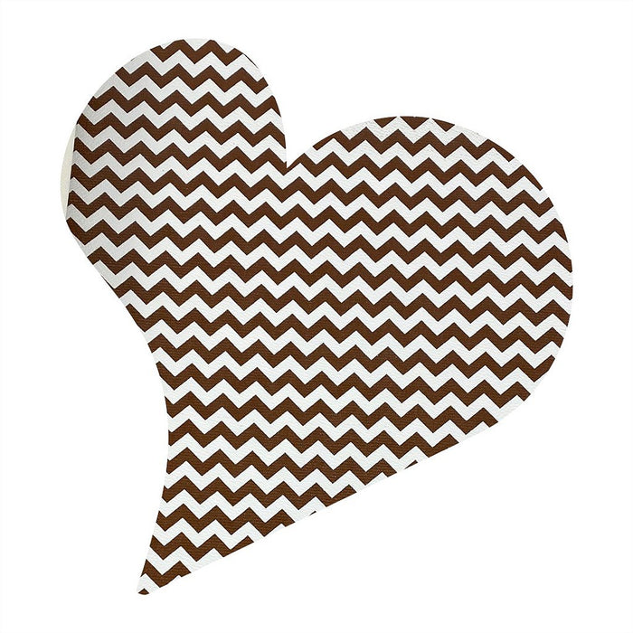 NEW CHEVRON 0.8MM FUNDO DE MALHA COR CAFE / BRANCO