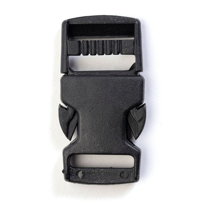 FECHO PLASTICO 15MM PRETO PACOTE COM 10 UNIDADES