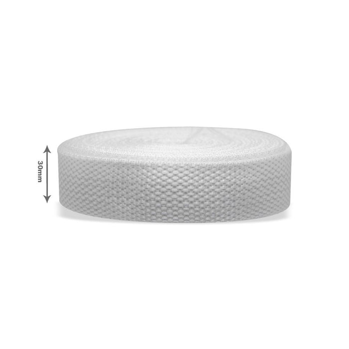 FITA CBR P/ALCA 30MM COR BRANCO 10 METROS