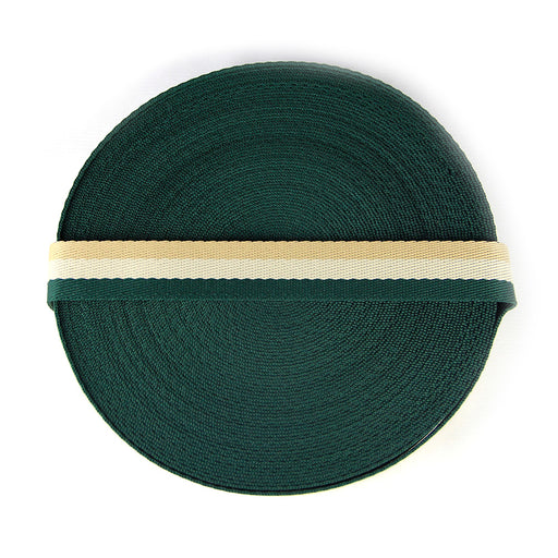 FITA LISTRAS 30MM COR MILITAR/MARFIM/LUXOR 1 METRO - Plasticos Ivone