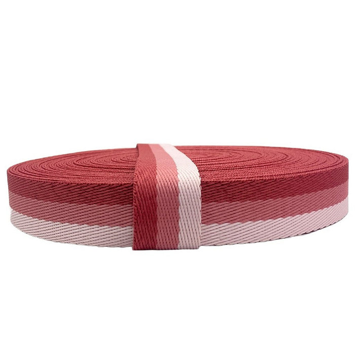 FITA LISTRAS 30MM TRI ROSE COR GOIABA/ROSE/ROSA 1 METRO