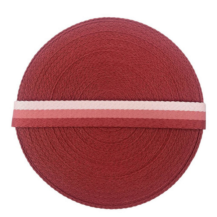 FITA LISTRAS 30MM TRI ROSE COR GOIABA/ROSE/ROSA 1 METRO