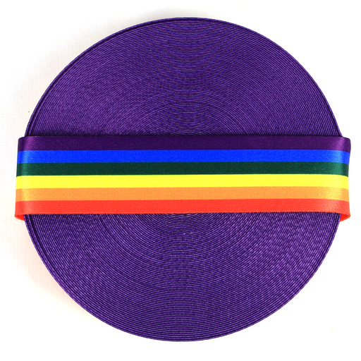 FITA SUBLIMADA 40MM COR LGBTQIA+ FLAG 1 METRO - Plasticos Ivone