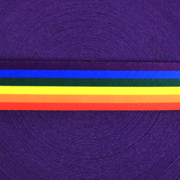 FITA SUBLIMADA 30MM COR LGBTQIA+ FLAG 1 METRO - Plasticos Ivone