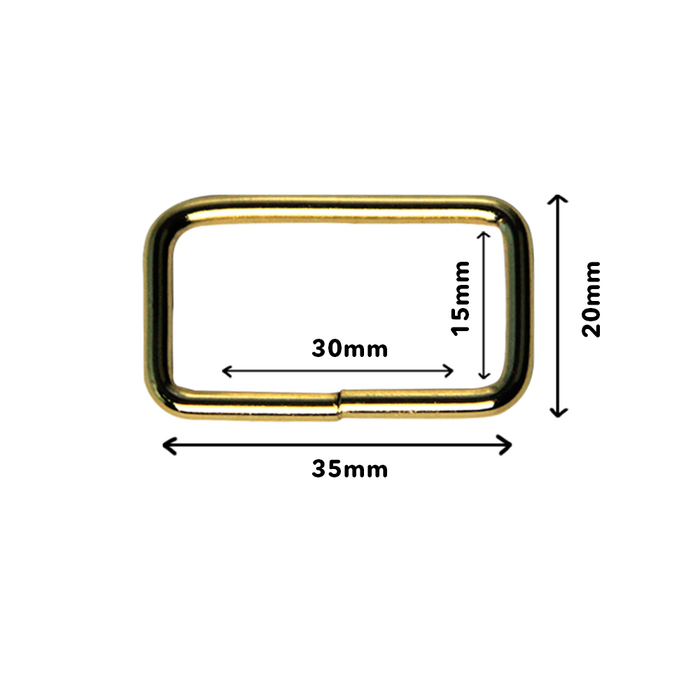 PASSADOR 30MM ALT 15 MM  AR 2.7 C/ VERNIZ DOURADO CATAFORETICO 10 PEÇAS