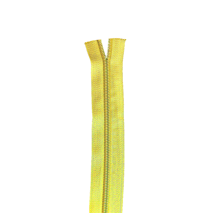 ZIPER Nº6 POLIESTER COR AMARELO NEON 10 METROS